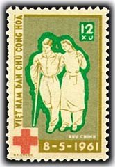 Stamp, Nurse With Patient, Vietnam,  