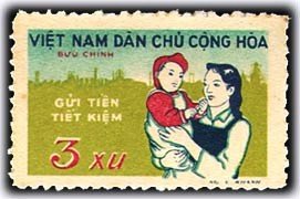 Stamp, Mother With Child, Vietnam,  