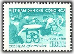 Craftsmen making tables and chairs