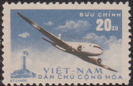 Stamp, Airplane, Vietnam,  , Aviation