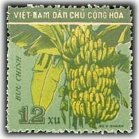 Stamp, Banan, Vietnam,  , Fruits