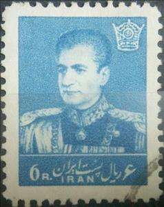 Stamp, Mohammad Rezā Shāh Pahlavī (1919-1980), Iran,  