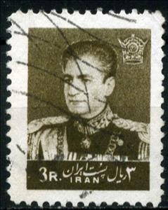 Stamp, Mohammad Rezā Shāh Pahlavī (1919-1980), Iran,  