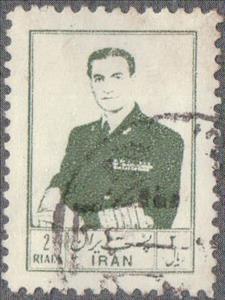Stamp, Mohammad Rezā Shāh Pahlavī (1919-1980), Iran,  