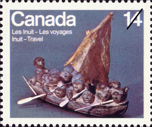  Migration (soapstone sculpture by Joe Talurinili)