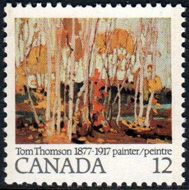 Autumn Birches by Tom Thompson