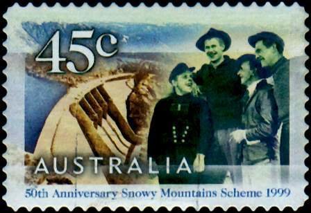 Snowy Mountains Scheme- Island Bend Dam
