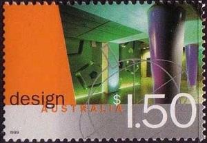 Stamp, Storey Hall, RMIT University, Australia,  