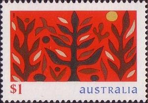 Stamp, Tree Of Life, Australia,  , Christmas