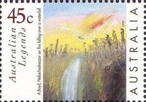 Stamp, Australian Legends - Boyd Painting, Australia,  