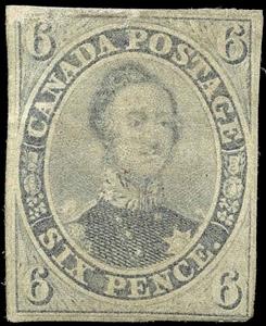 Stamp, Prince Albert - thick hard wove paper, Canada,  