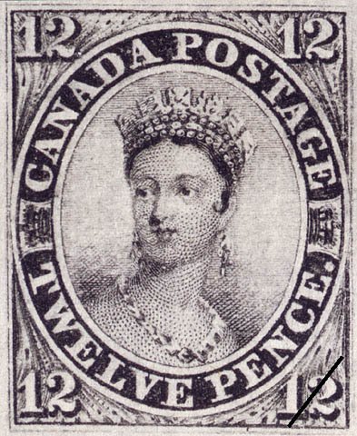 Queen Victoria - laid paper