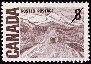 Stamp, Alaska highway, Canada,  , Landscapes