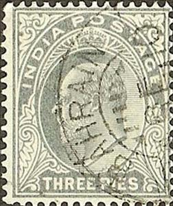 Stamp, King Edward VII, Bahrain,  , Heads of State, Kings