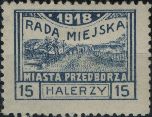 Views of Przedbórz (perforated)