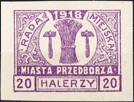 Views of Przedbórz (imperforated)