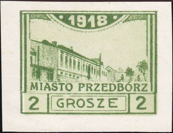 Views of Przedbórz (imperforated)