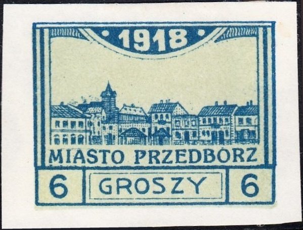 Views of Przedbórz (imperforated)