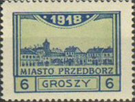 Views of Przedbórz (perforated)