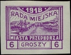 Views of Przedbórz (imperforated)