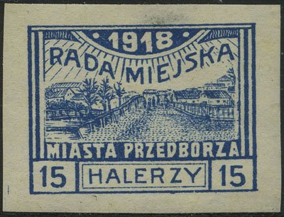 Views of Przedbórz (imperforated)