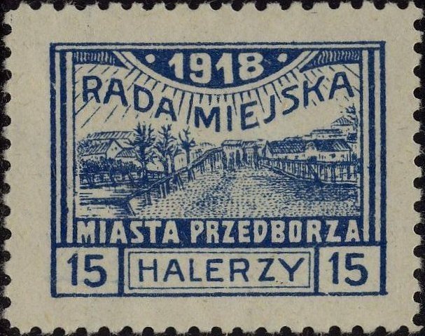 Views of Przedbórz (perforated)