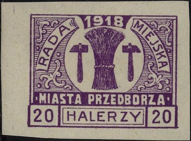 Views of Przedbórz (imperforated)