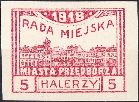 Views of Przedbórz (imperforated)