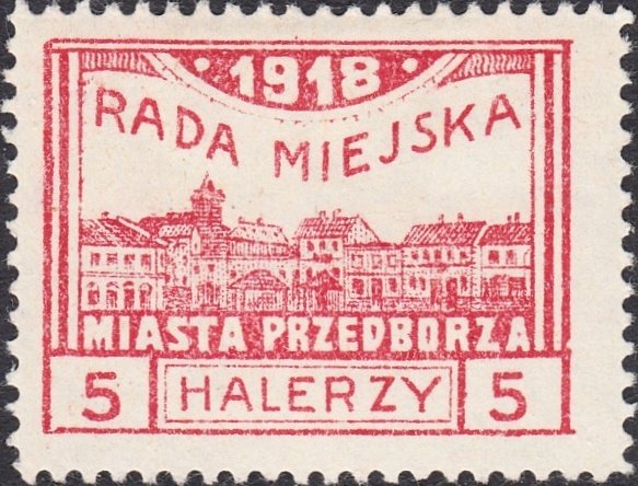 Views of Przedbórz (perforated)