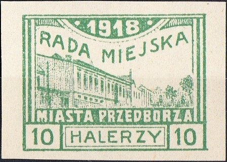 Views of Przedbórz (imperforated)