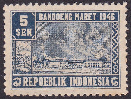 Bandoeng great fire - March 1946