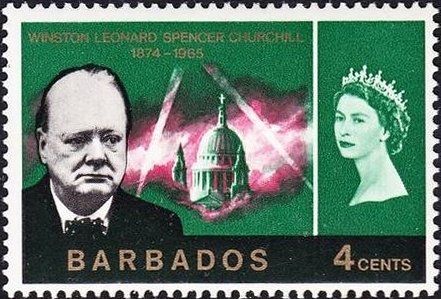 Stamp, St Pauls, London, Barbados,  