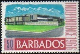 Stamp, Pine Hill dairy, Barbados,  