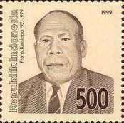 Stamp, National Heroes- Frans Kaisiepo, Indonesia,  , Heroes