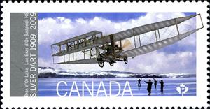 Stamp, Centenary of First Flight in Canada, Canada,  , Aviation, Aircrafts
