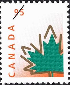 Stamp, Maple leaf, Canada,  