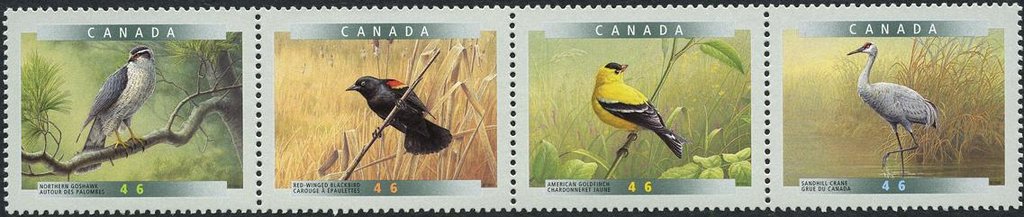 Birds of Canada - MiNo. 1743-46
