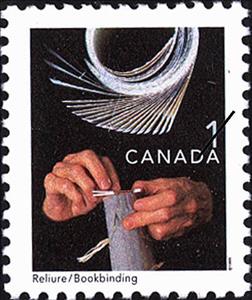 Stamp, Bookbinding, Canada,  , Art, Crafts, Hands