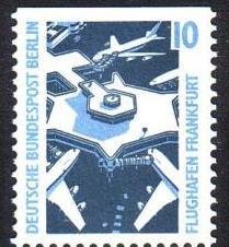Stamp, Frankfurt airport, Berlin,  , Airports, Aviation, Aircrafts