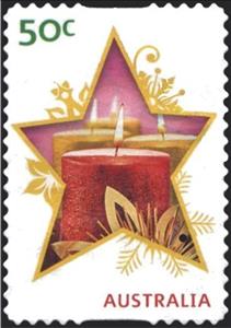 Stamp, Star, Australia,  , Christmas