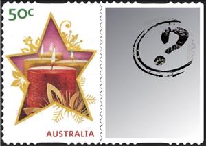 Stamp, Star, Australia,  , Christmas