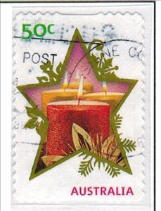 Stamp, Star, Australia,  , Christmas