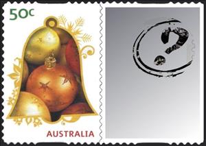 Stamp, Baubles, Australia,  , Christmas