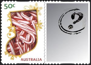 Stamp, Stocking, Australia,  , Christmas