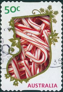 Stamp, Stocking, Australia,  , Christmas