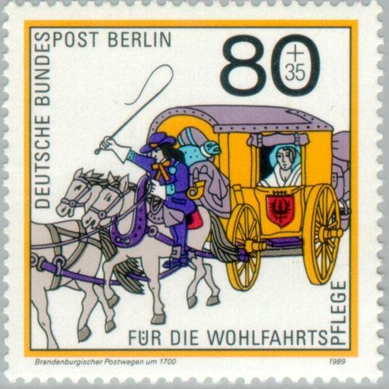 Brandenburg mail car (approx. 1700)