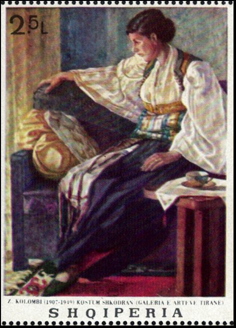 Women's Costume of Scutari by Zef Kolombi