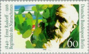 Stamp, Ernst Rudorff (1840-1916), Berlin,  , Famous People, Commemoration, Music