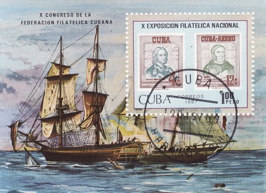 Old cuban stamps
