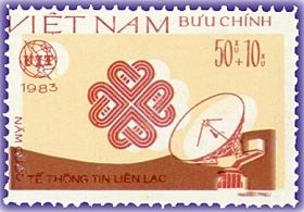 Stamp, Telecommunication services, Vietnam,  
